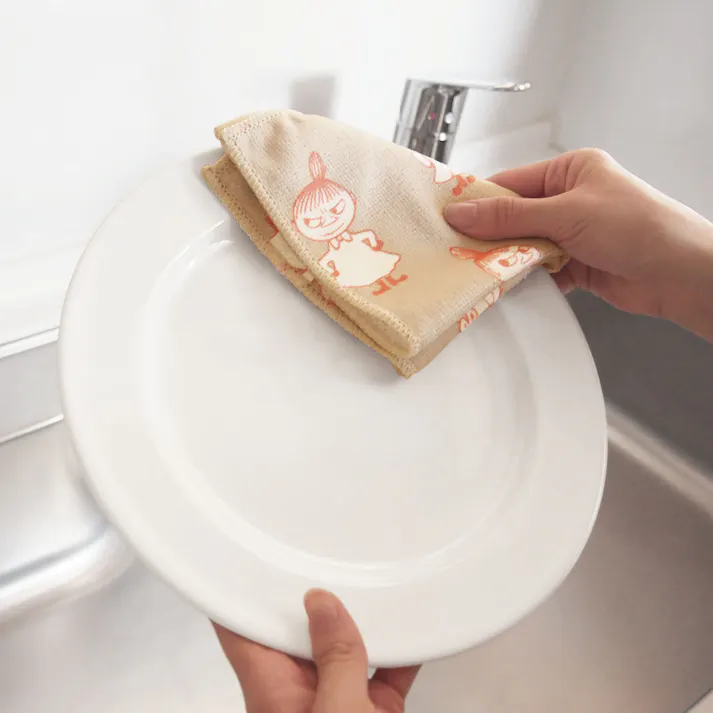 オカトー MOOMINマイクロファイバーふきん30×30cm3Pリトルミイ (幅)300(奥行)300(高さ)3cm 4905016015351【別送品】