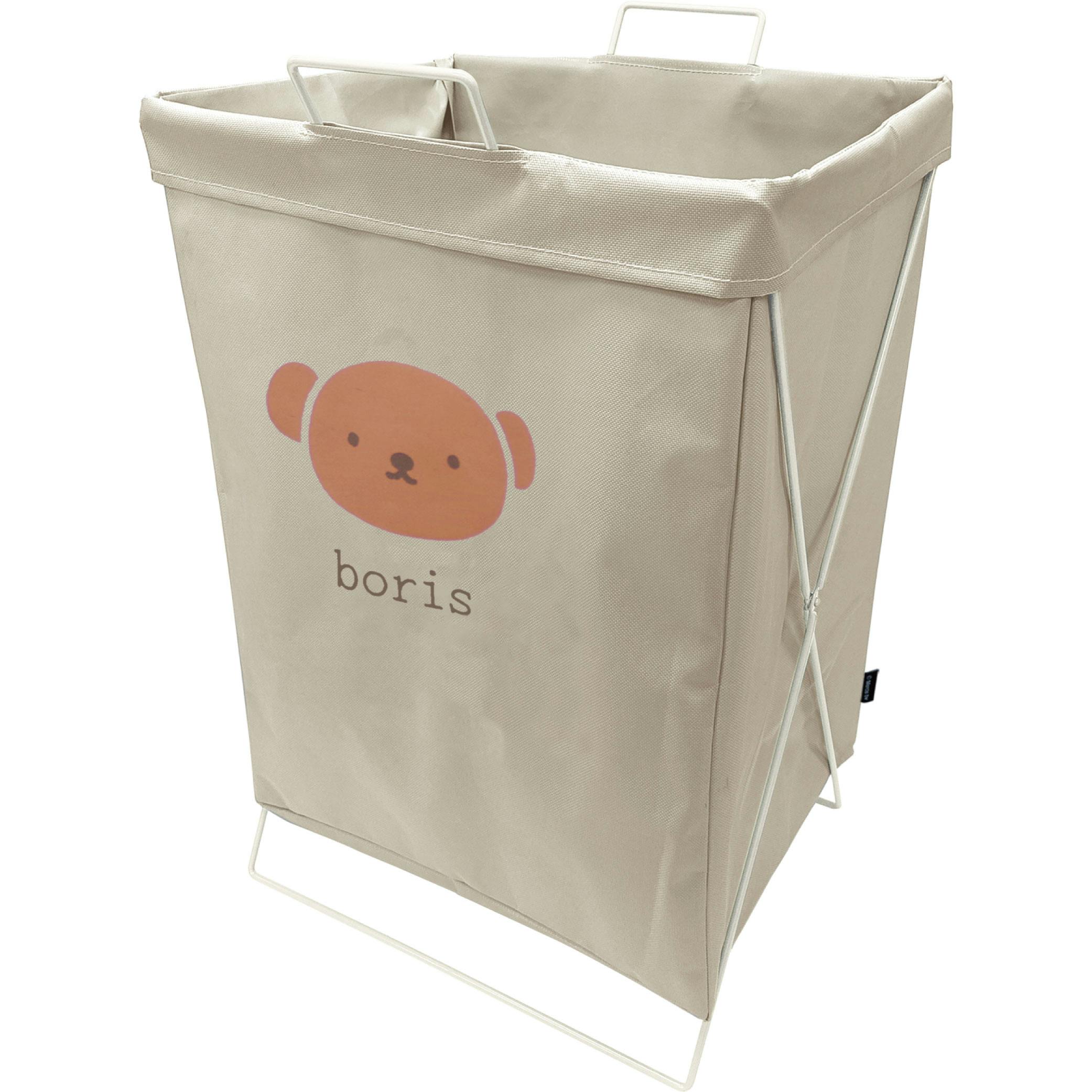 オカトー boris折り畳めるランドリーバスケット横型顔だけボリス (幅)360(奥行)340(高さ)570cm 4905016019328 バスケット・ランドリー収納 オカトー boris折り畳めるランドリーバスケット横型顔だけボリス (幅)360(奥行)340(高さ)570cm 4905016019328 バスケット・ランドリー収納