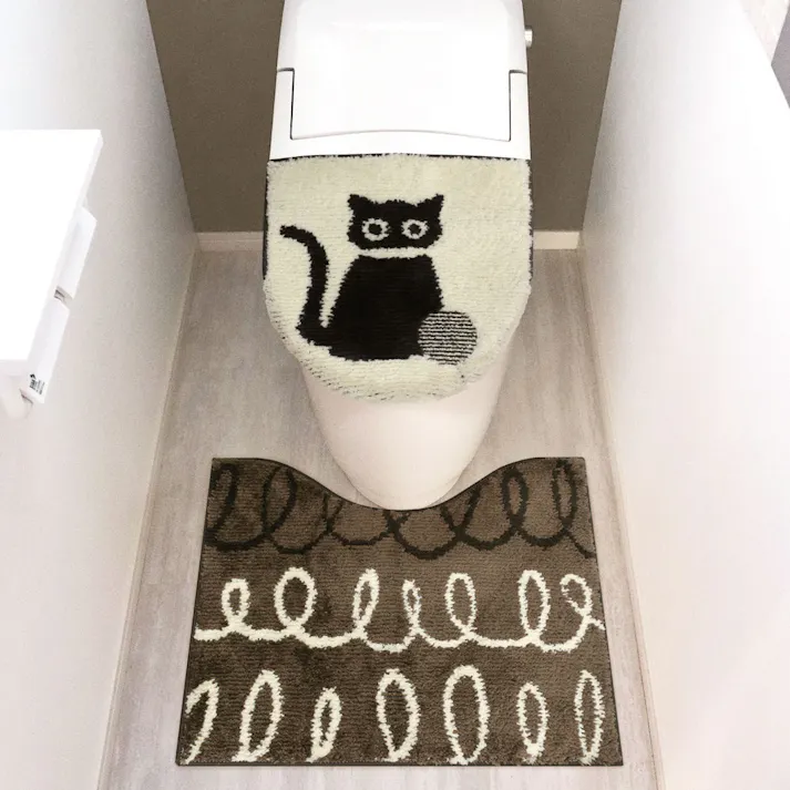 オカトー SOPOトイレ2点セットキャット (幅)60.0(奥行)50.0(高さ)1.0cm 4905016019656【別送品】