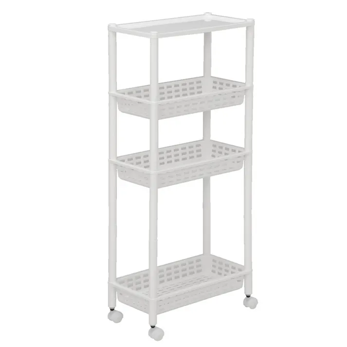 和泉化成 ヴィータロングラックT-4段 (幅)20.5(奥行)39(高さ)88cm ホワイト 3749W 4906137374921【別送品】