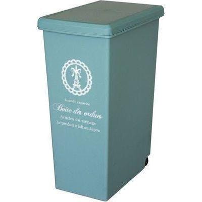 平和工業 スライドペール30L (幅)24(奥行)37(高さ)53cm ブルー