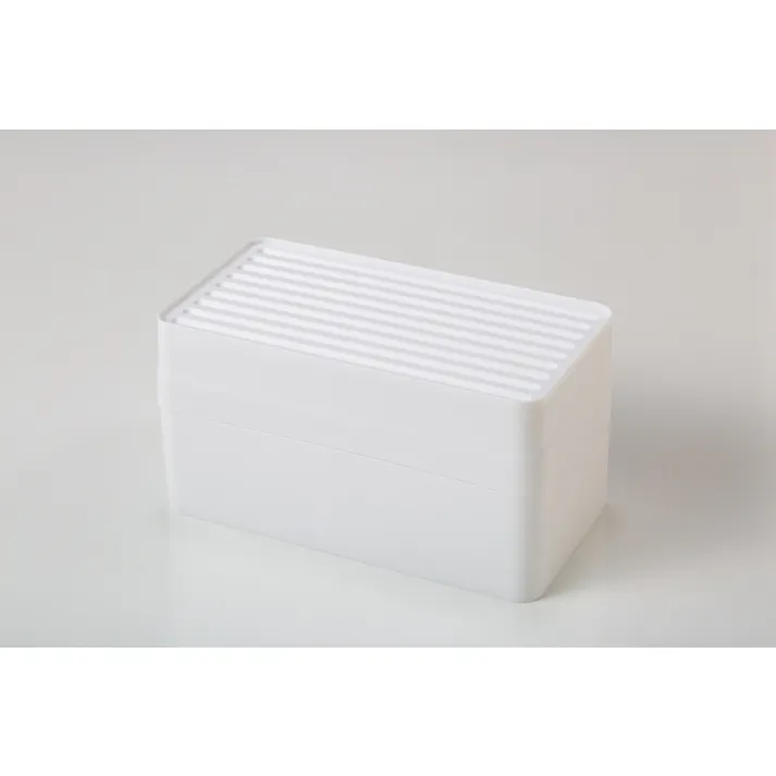 平和工業 忘れないマスクケース (幅)19(奥行)10.5(高さ)10.1cm ホワイト 4907556240217【別送品】