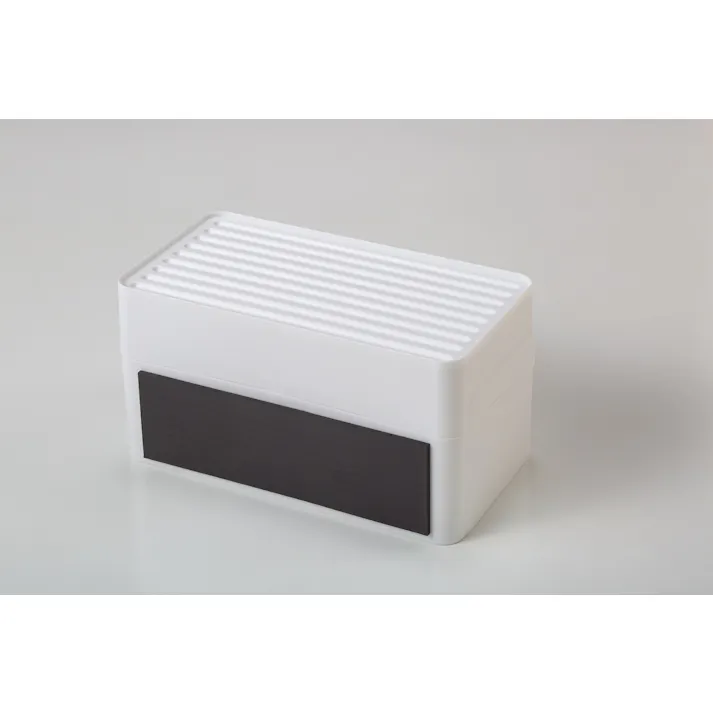 平和工業 忘れないマスクケース (幅)19(奥行)10.5(高さ)10.1cm ホワイト 4907556240217【別送品】