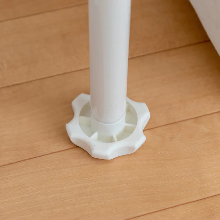 K.K 突っ張りラック 62 8段 (幅)62(奥行)24(高さ)205cm ホワイト TP-5404 4965736052647【別送品】