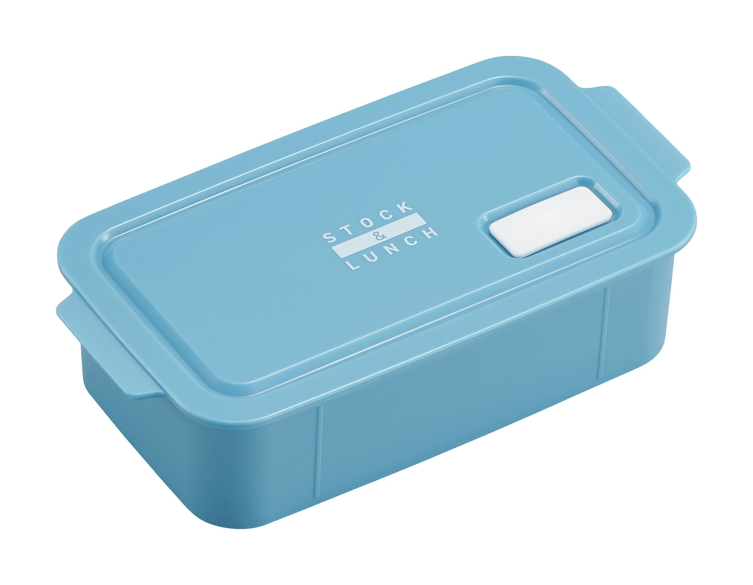 オーエスケー STOCK&LUNCH500 (幅)17.9(奥行)9.6(高さ)4.9cm ブルー STL-500 4970825131530 お弁当箱・ランチボックス オーエスケー STOCK&LUNCH500 (幅)17.9(奥行)9.6(高さ)4.9cm ブルー STL-500 4970825131530 お弁当箱・ランチボックス