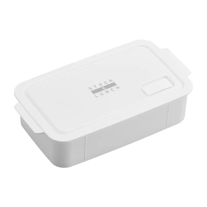 オーエスケー STOCK&LUNCH650 (幅)19.6(奥行)10.9(高さ)4.9cm ホワイト STL-650 4970825131554【別送品】