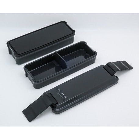 オーエスケー スマートアップランチボックス二段 (幅)21.4(奥行