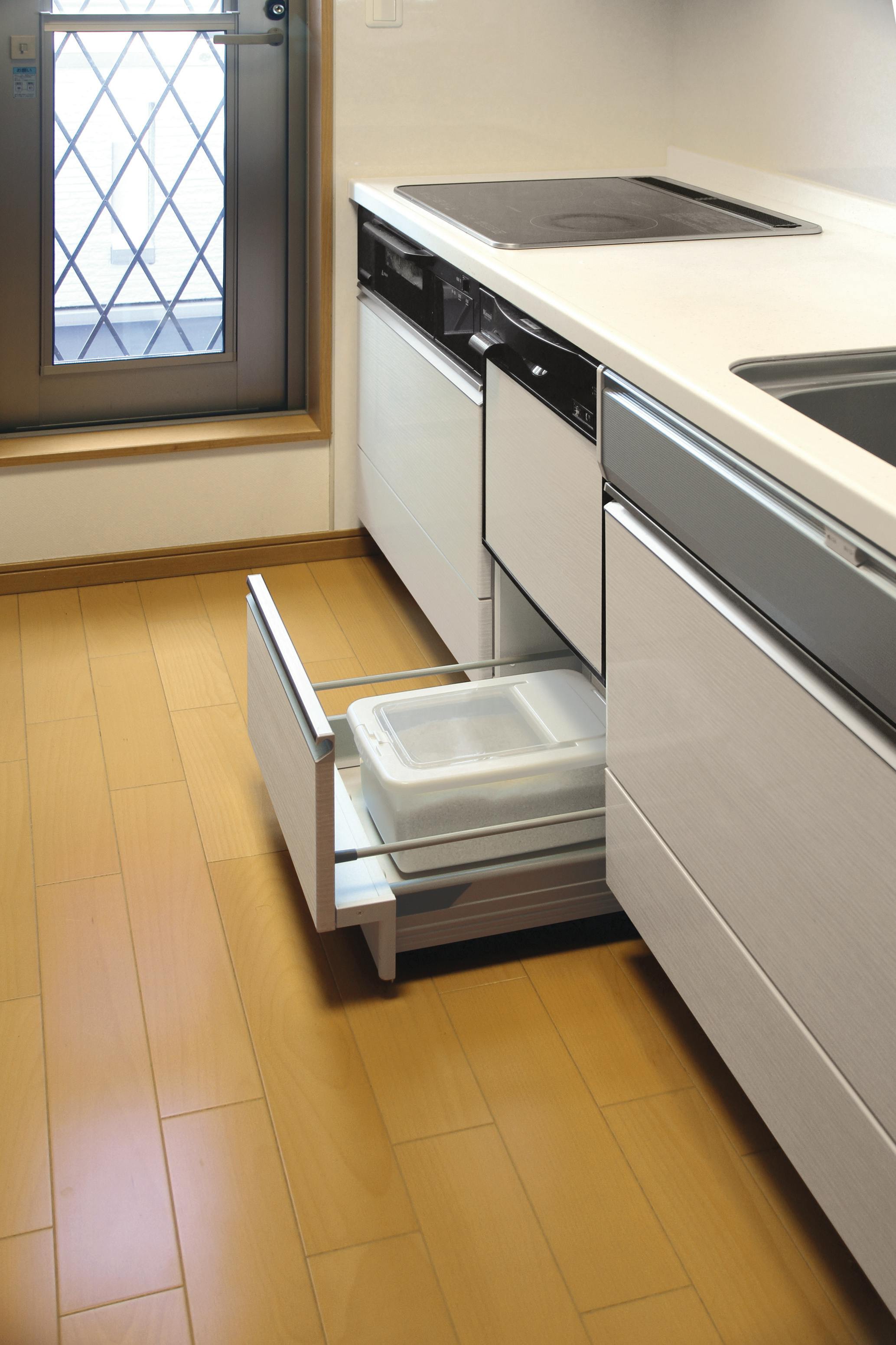 小物入れ okome サンコープラスチック お米ケース5kg (幅)22.6(奥行)32.4(高さ