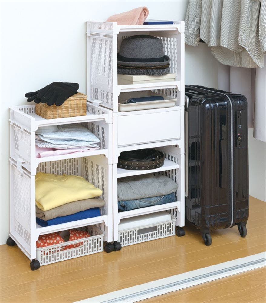 サンコープラスチック eラックM (幅)36.3(奥行)24.8(高さ)24.8cm