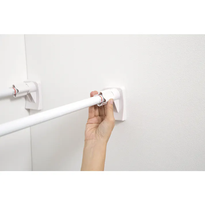 平安伸銅工業 スーパーワイドメッシュ棚大 (幅)118-190(奥行)33.5(高さ)9cm 白 RB-12 4977612209953【別送品】