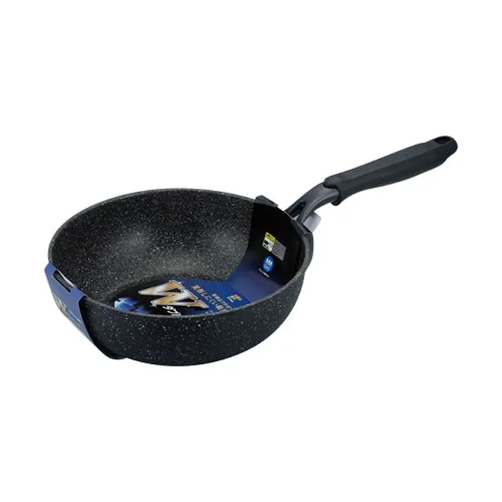 和平フレイズ ダブルマーブルα ガス火専用 軽量 ディープパン 24cm RB-2106 4903779121067【別送品】