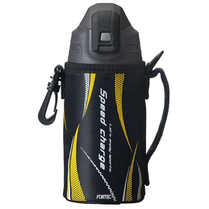 和平フレイズ フォルテック 保冷専用 ワンタッチ栓ダイレクトボトル ブラック 0.6L RH-1556 4903779715563【別送品】