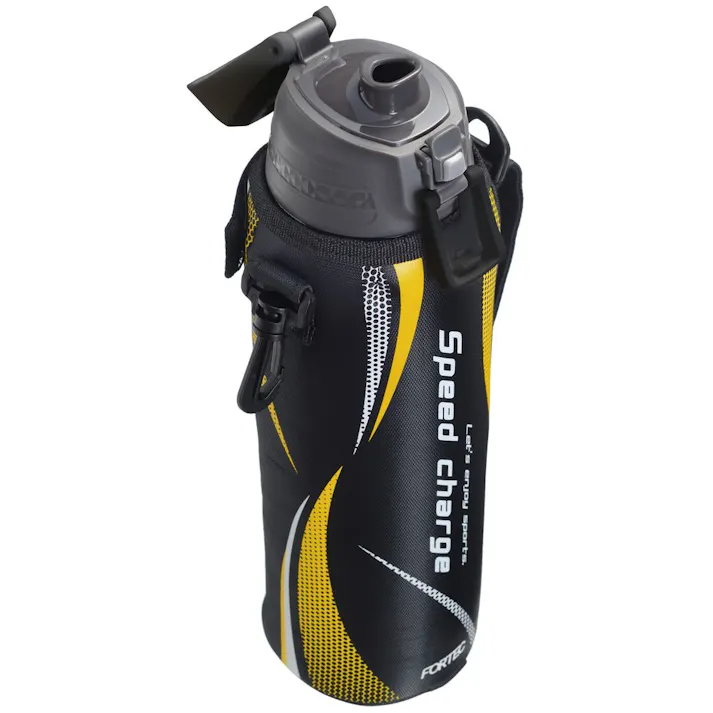 和平フレイズ フォルテック 保冷専用 ワンタッチ栓ダイレクトボトル ブラック 1.5L RH-1560 4903779715600【別送品】