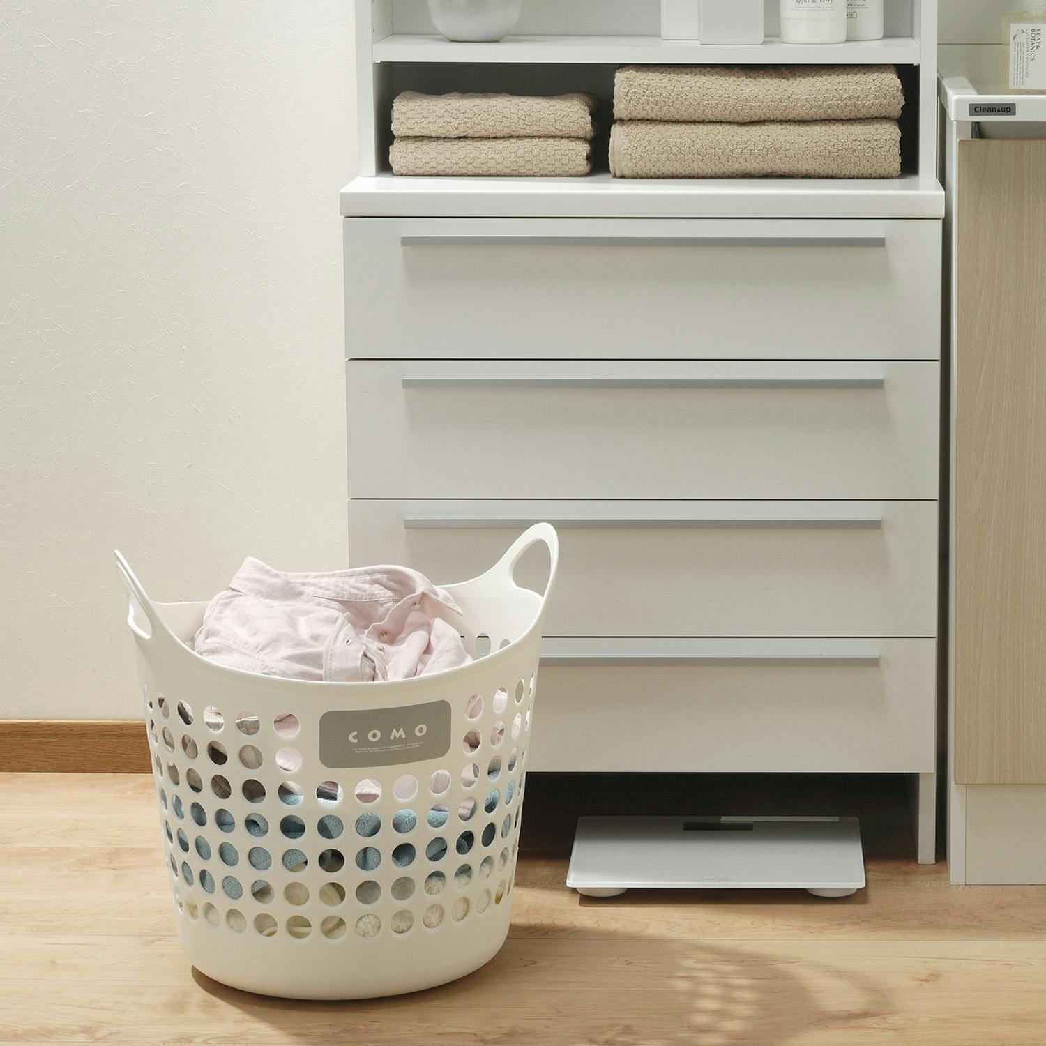 イノマタ化学株式会社 コモバスケットL (幅)39(奥)38(高)41.5cm