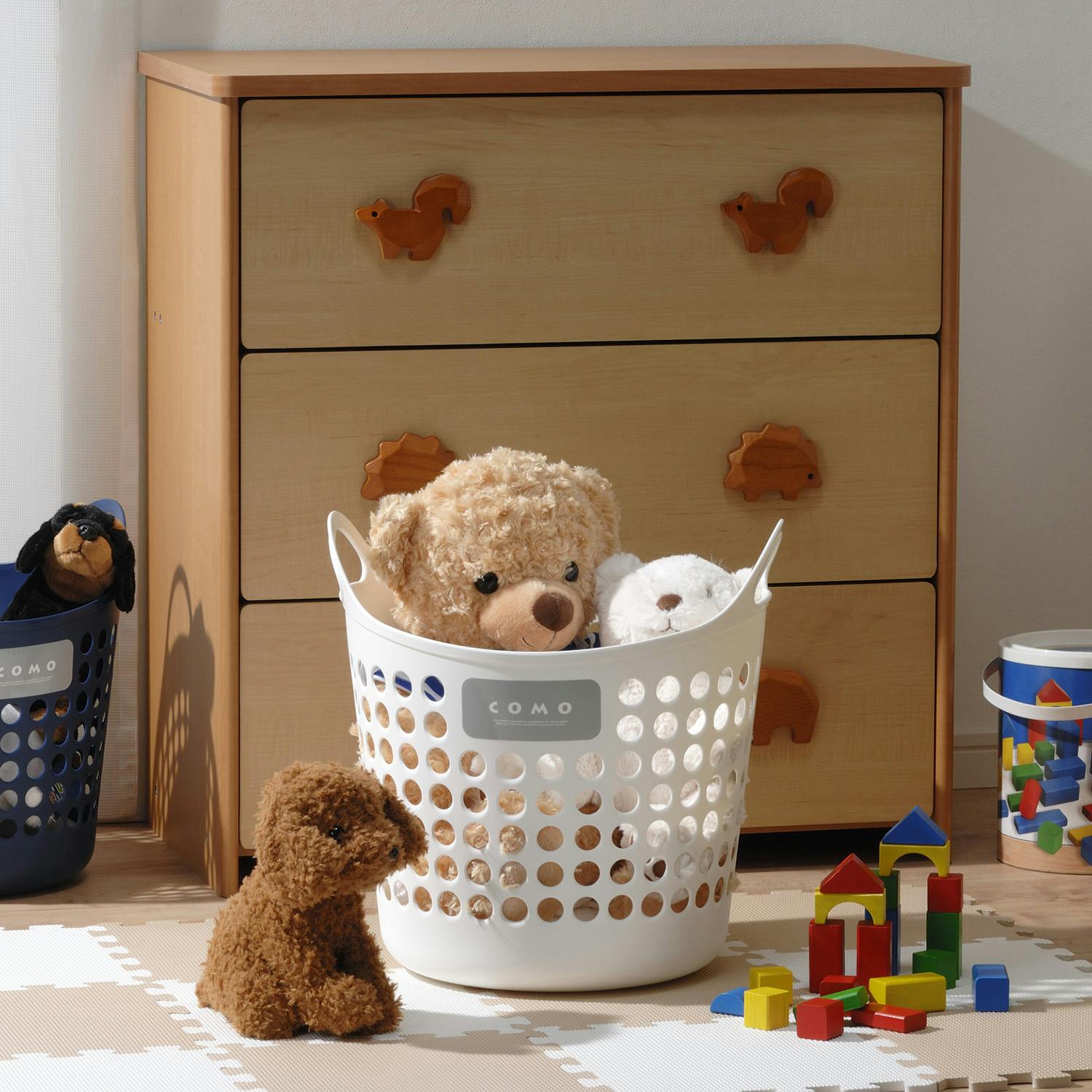 イノマタ化学株式会社 コモバスケットL (幅)39(奥)38(高)41.5cm