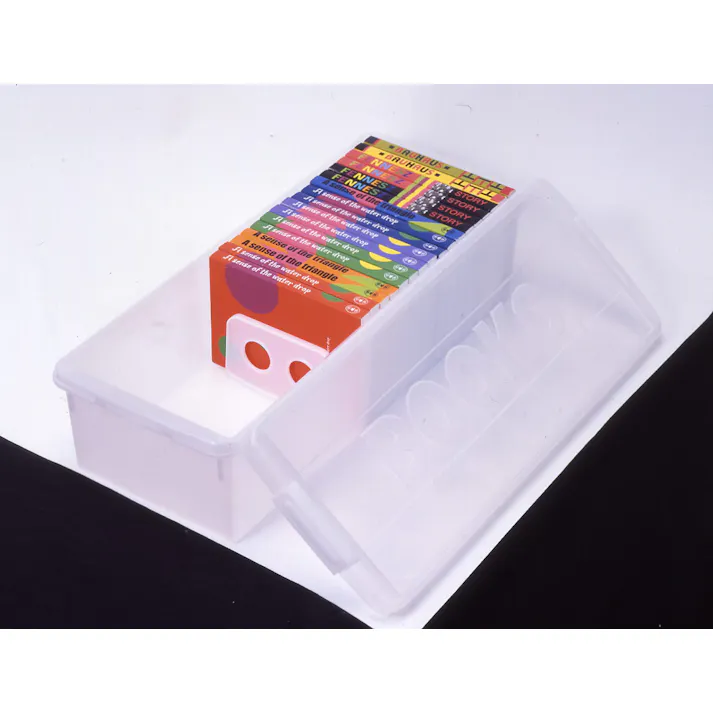 株式会社伊勢藤 コミック本収納ケースブックス (幅)21(奥)52.8(高)14.3cm クリア 4966149179334【別送品】