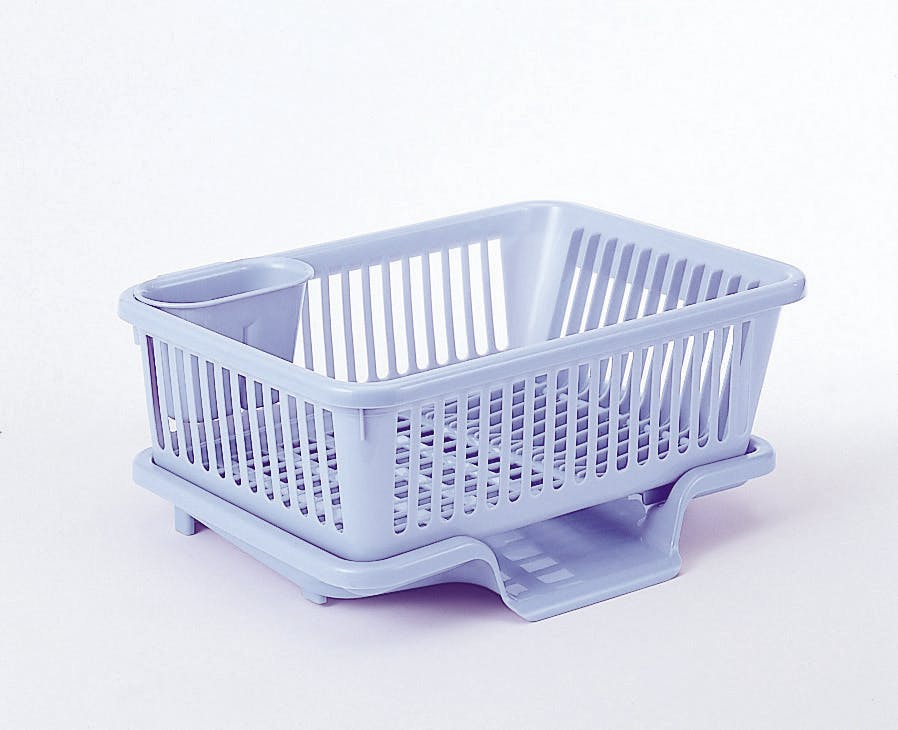 サンコーPC 皿立水切流№1 (幅)45(奥)32.6(高)18.2cm ブルー 4973230051752 ザル・ボウル サンコーPC 皿立水切流№1 (幅)45(奥)32.6(高)18.2cm ブルー 4973230051752 ザル・ボウル