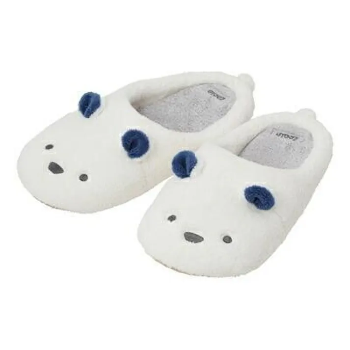 シービージャパン 吸水アニマルスリッパ シロクマ 幅29×奥11.5×高6 キッズスリッパ 4571347179705【別送品】
