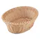 シービージャパン 洗えるバスケットルンドオーバル キャラメル 幅23×奥17.5×高8 割れにくい食器 4573306868064【別送品】