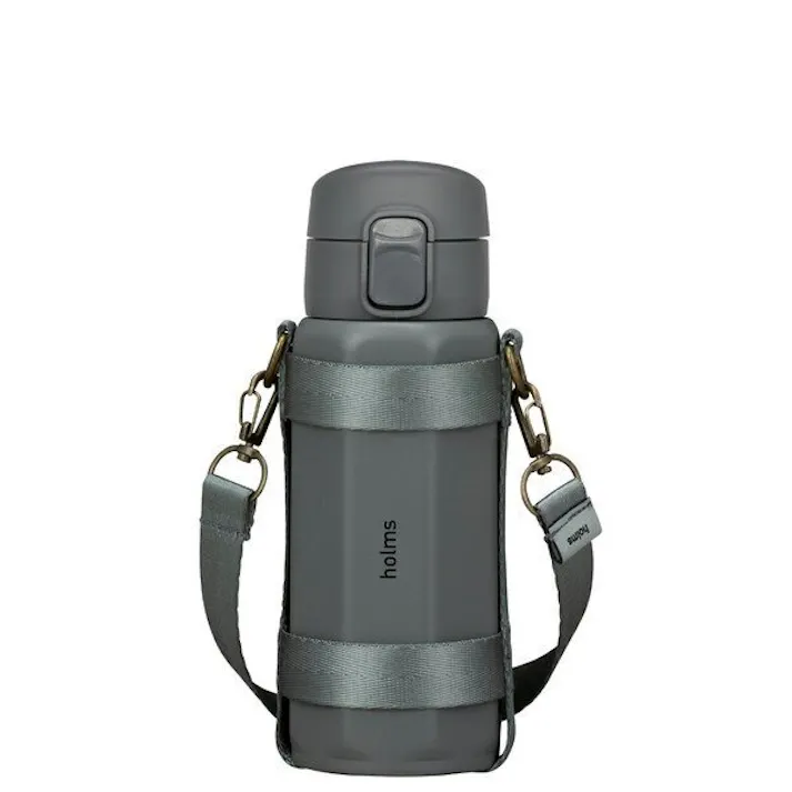 シービージャパン オクタワンタッチボトル340 グレー 幅6.7×奥6.7×高18.5 ステンレスボトル 4573306868965【別送品】