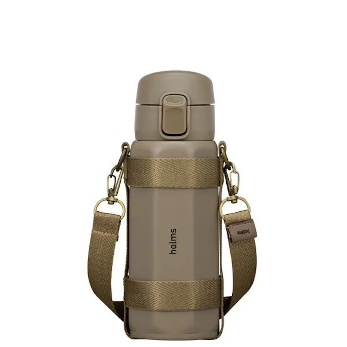 シービージャパン オクタワンタッチボトル340 ベージュ 幅6.7×奥6.7×高18.5 ステンレスボトル 4573306868972【別送品】