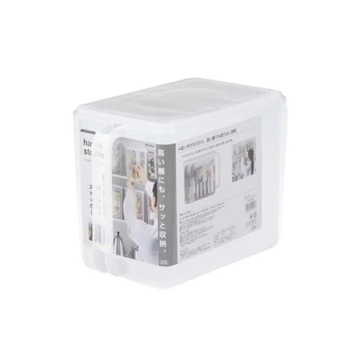 イノマタ化学 ハンディーストッカー ナチュラル 幅18.7×奥32×高23.3 シール容器 4905596122586【別送品】