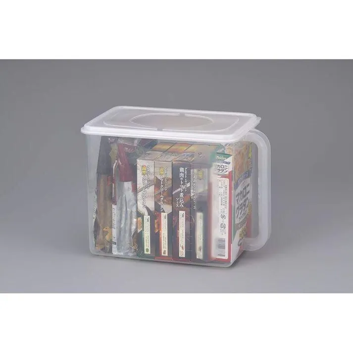 イノマタ化学 ハンディーストッカー ナチュラル 幅18.7×奥32×高23.3 シール容器 4905596122586【別送品】