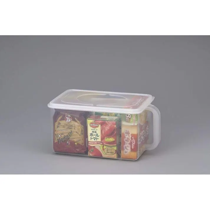 イノマタ化学 ハンディーストッカー(浅型) ナチュラル 幅18.7×奥32×高15.4 シール容器 4905596122685【別送品】