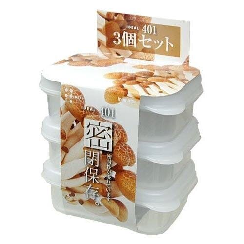 イノマタ化学 イデアル長角プチ3P クリア 幅6.9×奥9.8×高3.2 シール容器 4905596164180 シール容器・保存容器 イノマタ化学 イデアル長角プチ3P クリア 幅6.9×奥9.8×高3.2 シール容器 4905596164180 シール容器・保存容器