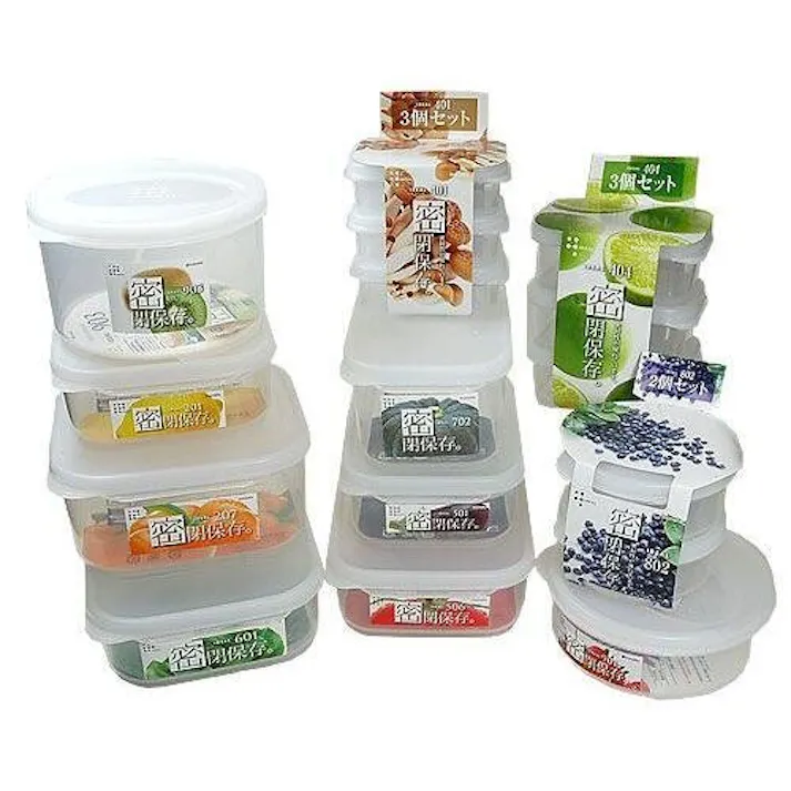 イノマタ化学 イデアル長角プチ3P クリア 幅6.9×奥9.8×高3.2 シール容器 4905596164180【別送品】