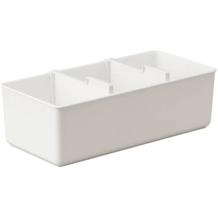 イノマタ化学 下着収納ケースM ホワイト 幅13.9×奥29.2×高10.8 リビング収納 4905596295365【別送品】