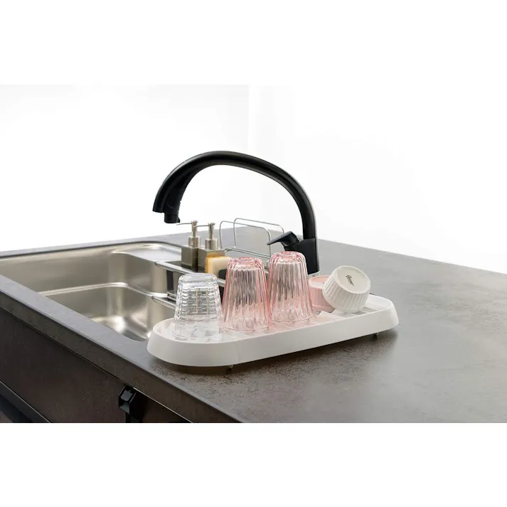 リッチェル クレーストレーM ホワイト 幅43.8×奥26.5×高4.3 収納小物 4945680118163【別送品】