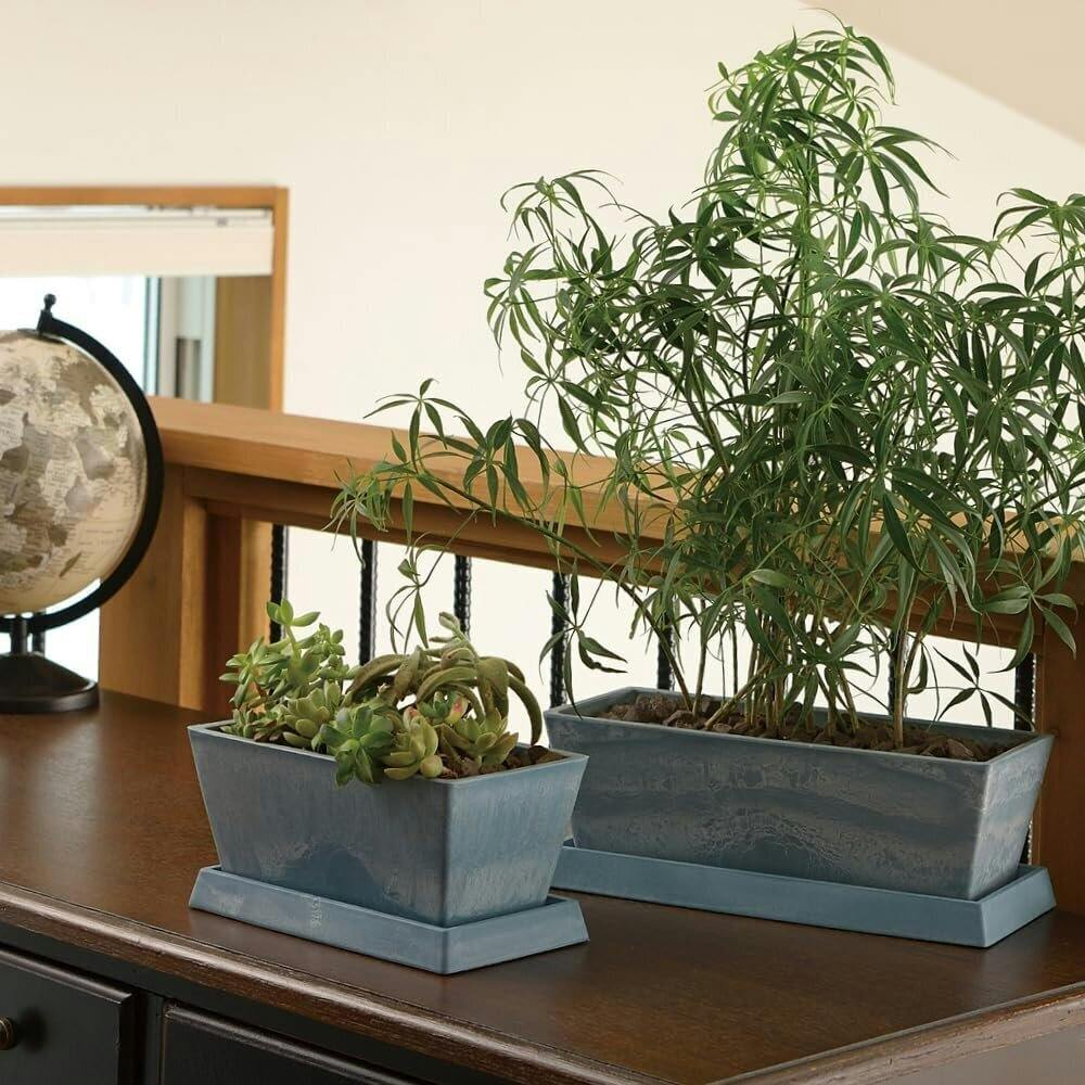 リッチェル ラヴィーレ プランターWSキューブ55型 ライトグレー 1個 法人宛専用ラヴィーレ プランターWS キューブ55型 55×55×H55cm配送