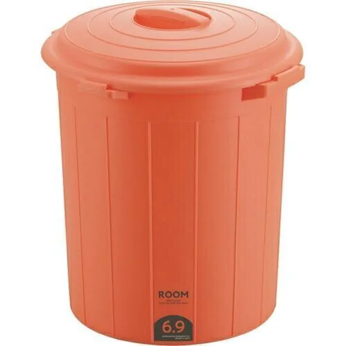 ルームペールプチ オレンジ 幅23.9×奥23.9×高27.5 小物収納 4962191015439【別送品】