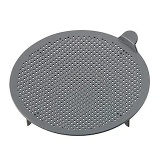 伸晃 溜めずにポイ流し用ゴミ受け145 グレー 幅14.4×奥14.4×高1.4 浄排水用品 4964806022979【別送品】