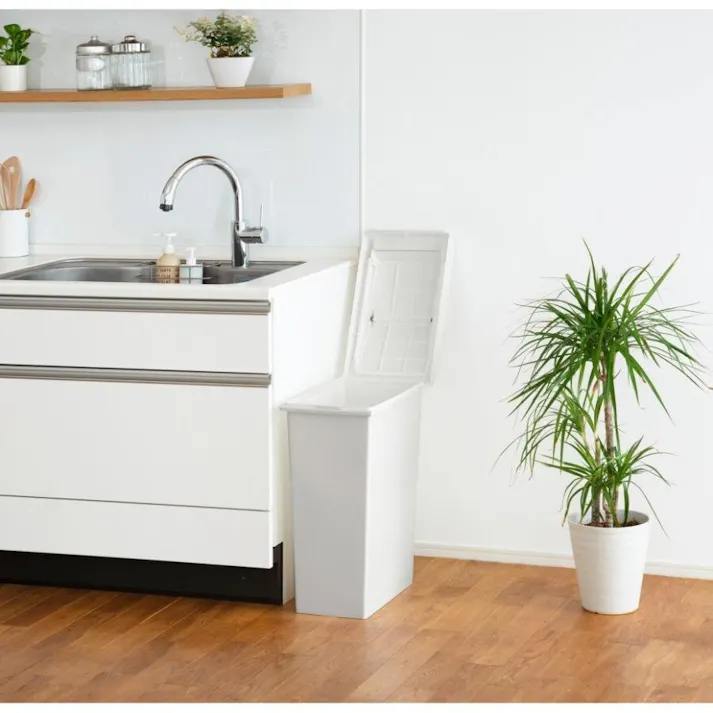 新輝合成 ユニードスライドペール45 チャコールブラック 幅26.5×奥44×高61 ペール 4973221020811【別送品】