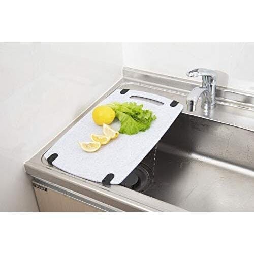 新輝合成 ラバー&スロープまな板シンク 石目調 幅48×奥29.5×高0.8