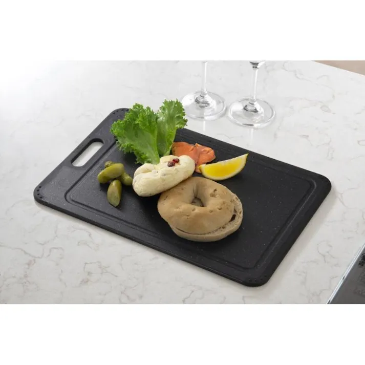 新輝合成 NEWラバー付ワイドまな板WL ブラック 幅24×奥34×高0.8 まな板 4973221044121【別送品】