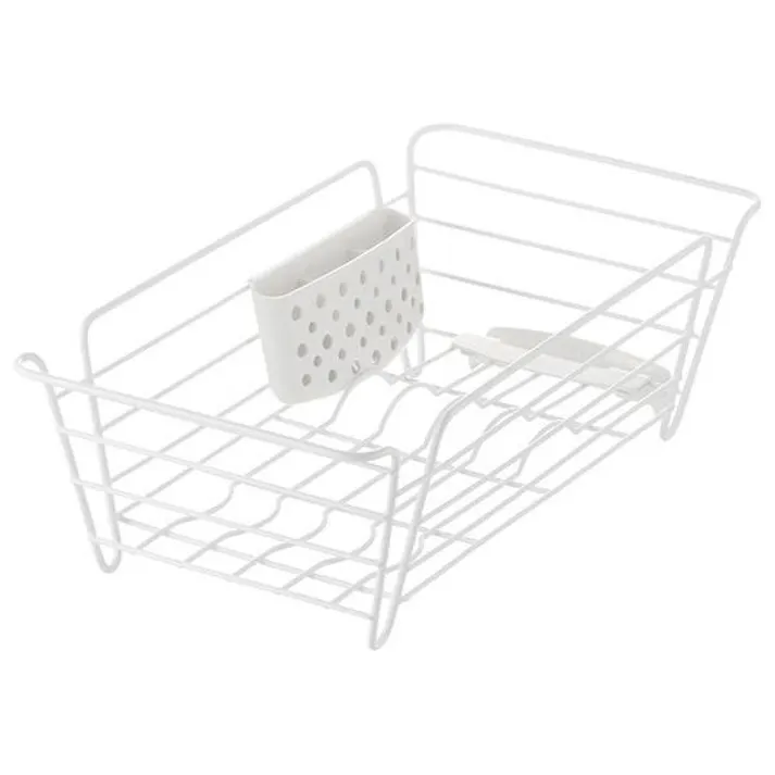 リッチェル ラクールディッシュドレイナーS ホワイト 幅45×奥23×高14 ザル・ボウル 4973655224014【別送品】