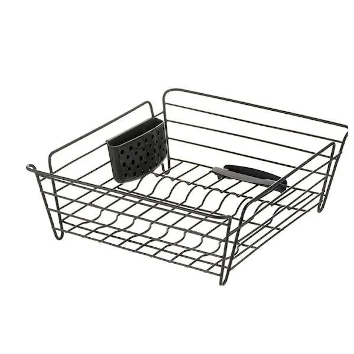 リッチェル ラクールディッシュドレイナーL ダークグレー 幅45×奥36×高14 ザル・ボウル 4973655224120【別送品】