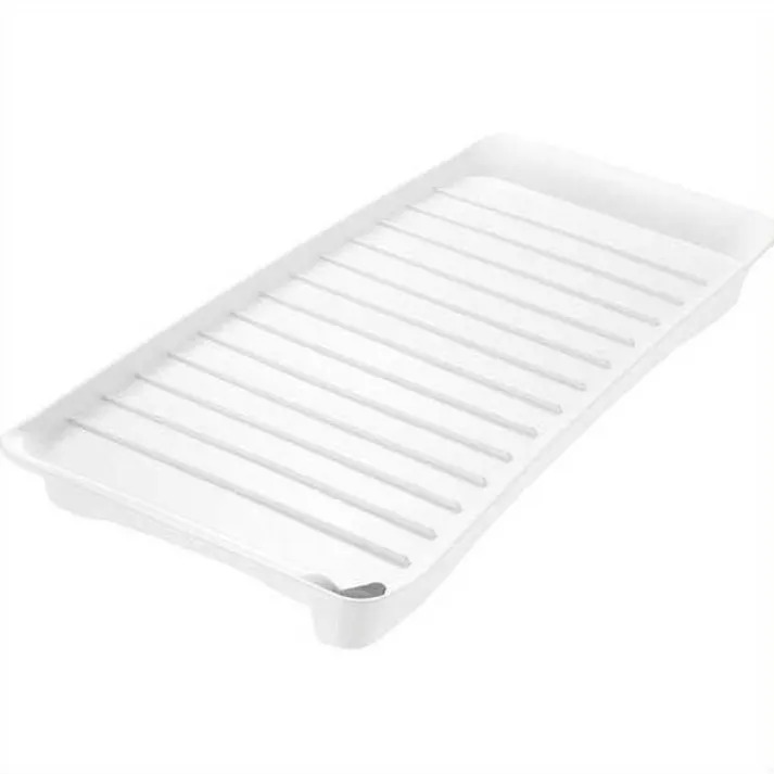 リッチェル ラクールドレイニングトレーS ホワイト 幅45.5×奥22.5×高4 ザル・ボウル 4973655224410【別送品】