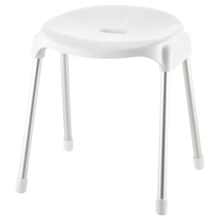 リッチェル リセルバLXワイドスツール40 ホワイト 幅40×奥33.5×高43.5 ザル・ボウル 4973655307458【別送品】