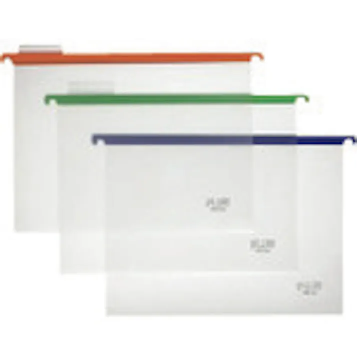 【CAINZ-DASH】プラス 294528)PPハンガーフォルダー PHF-A4 青 10枚 PHF-A4BL(10)【別送品】