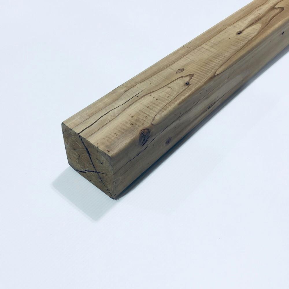 杉KD材 面取材 幅75mm 長さ4000mm 厚さ75mm【SU】