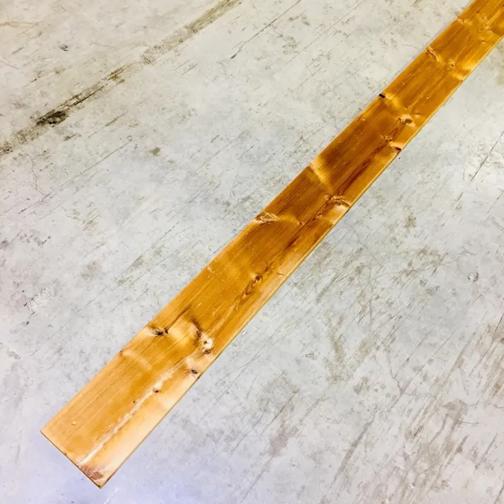 サーモウッド 幅132mm 長さ1820mm 厚さ32mm (6フィート)