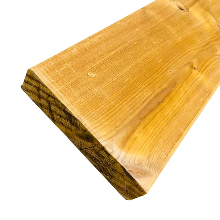 サーモウッド 幅132mm 長さ1820mm 厚さ32mm (6フィート)