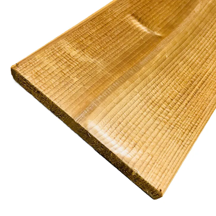 サーモウッド 幅132mm 長さ1820mm 厚さ15mm (6フィート)