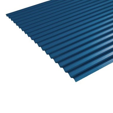 トタン波板 ブルー 6尺 0.25厚