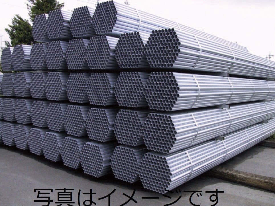 ダイワ 単管パイプ 48.6φ 4M 8.32kg【SU】 | 建築資材・木材 