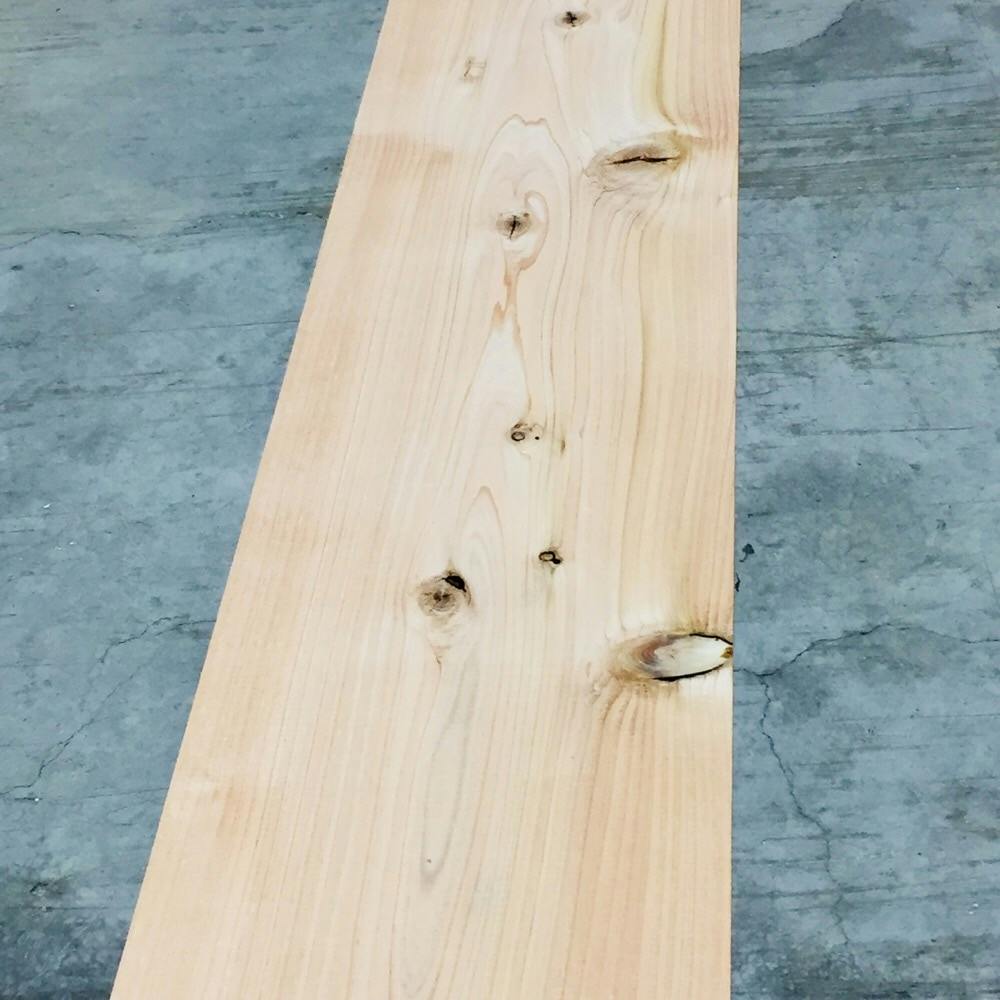 スターワン 木材 杉 破風板 約200×2.4×18cm 090026 2個セット - 材料、資材